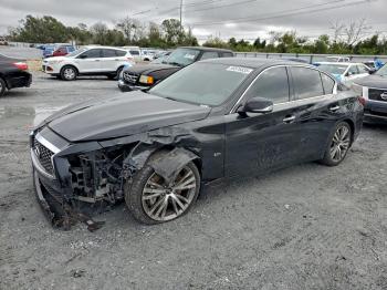  Salvage INFINITI Q50