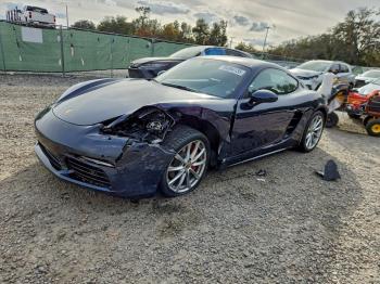  Salvage Porsche Cayman