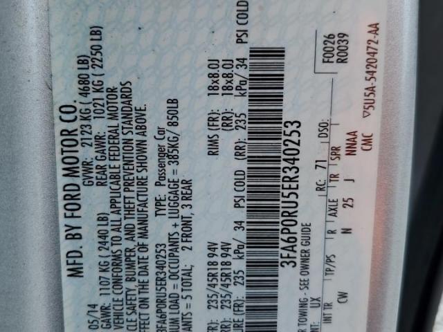 Ford Fusion Titanium Hev Image 4