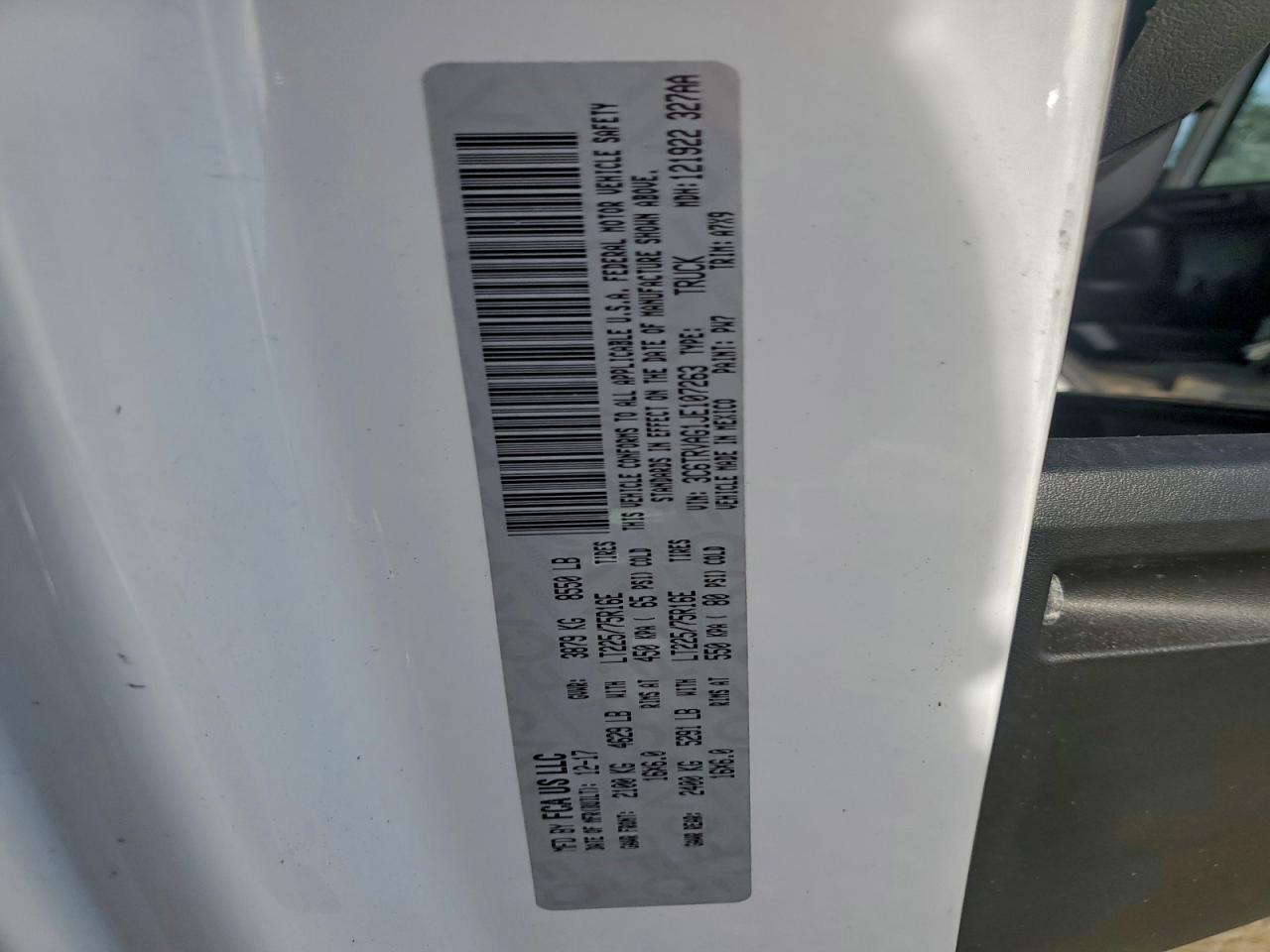 Ram Promaster 1500 Standard Image 11