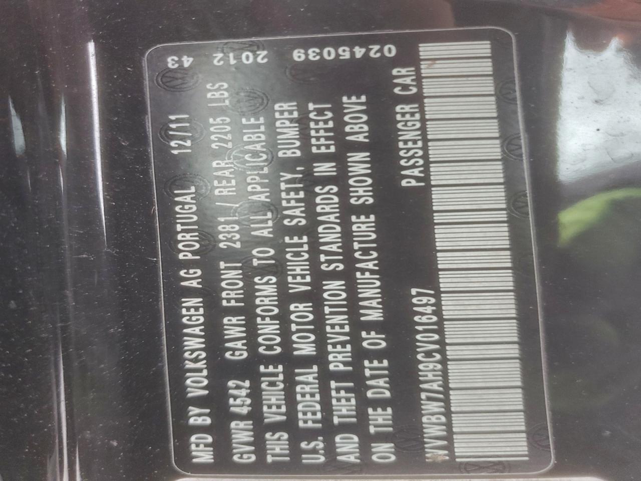 Volkswagen Eos Komfort Image 6