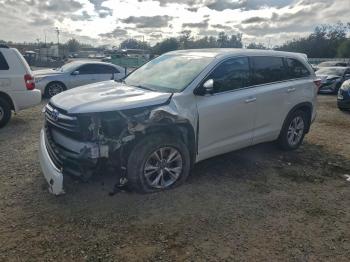  Salvage Toyota Highlander