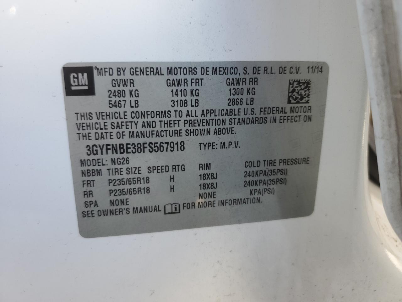 Cadillac SRX Luxury Collection Image 9