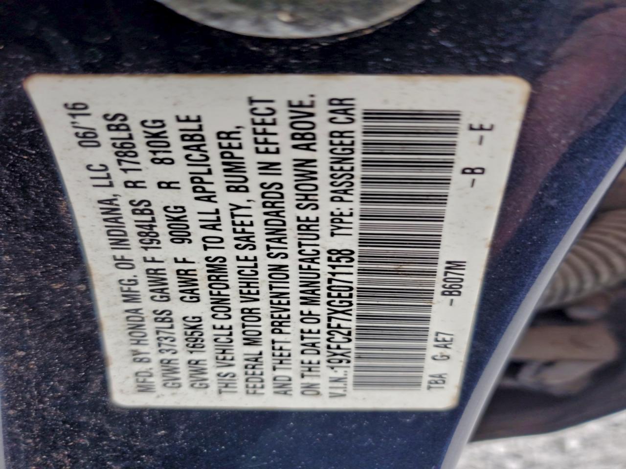 Honda Civic Ex Image 12