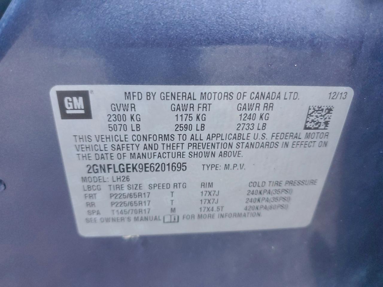 Chevrolet Equinox Lt Image 11