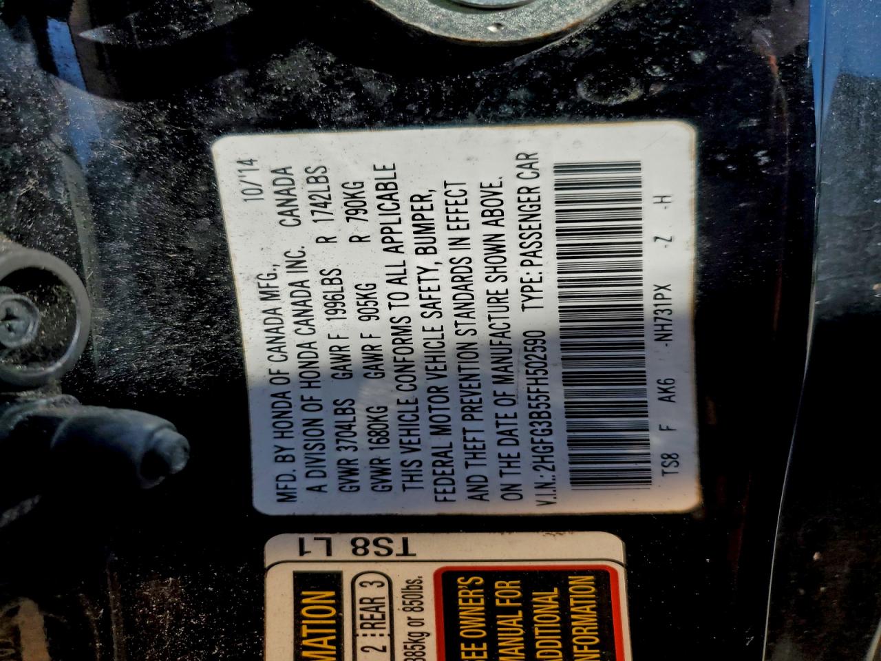 Honda Civic Lx Image 14