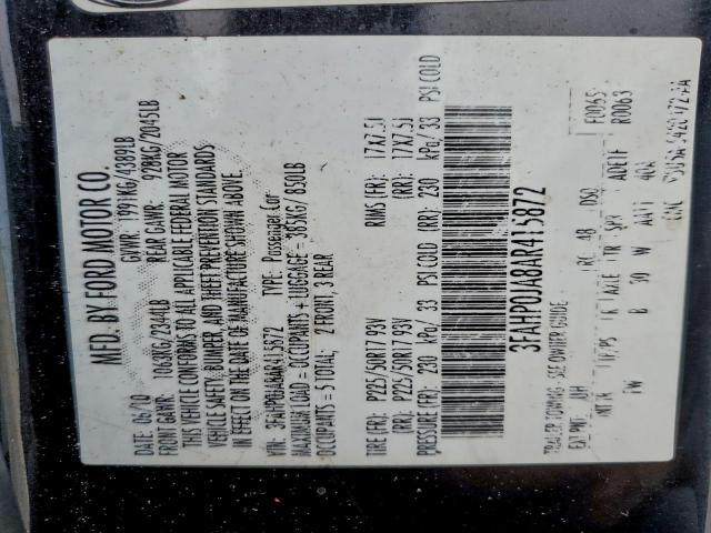 Ford Fusion Sel Image 12