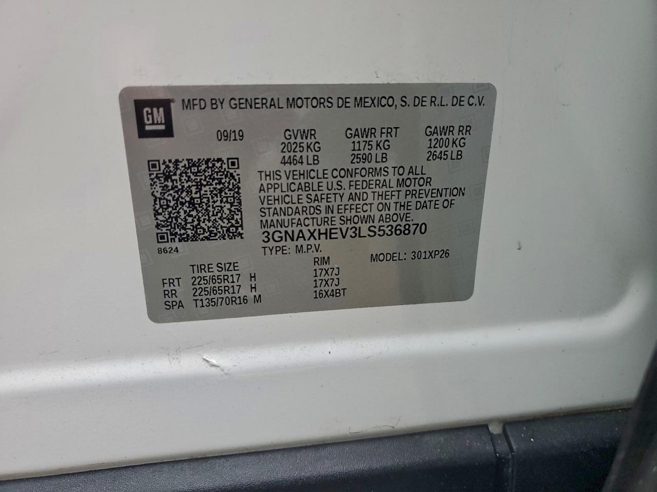 Chevrolet Equinox Ls Image 10