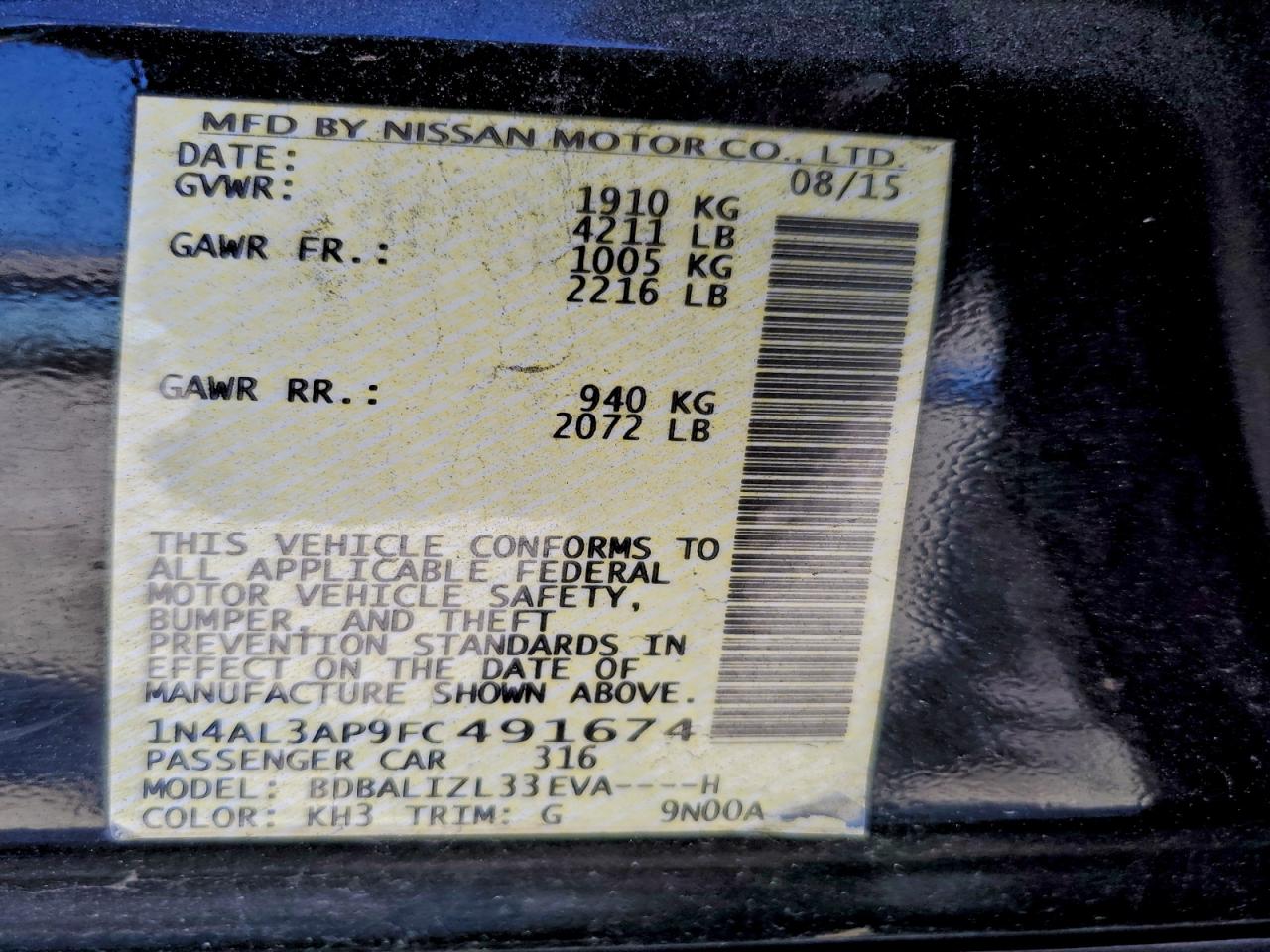 Nissan Altima 2.5 Image 4