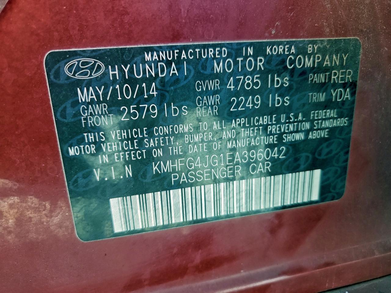 Hyundai Azera Image 10