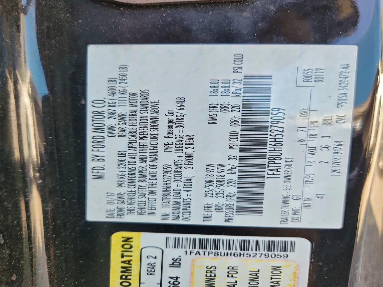 Ford Mustang Image 2