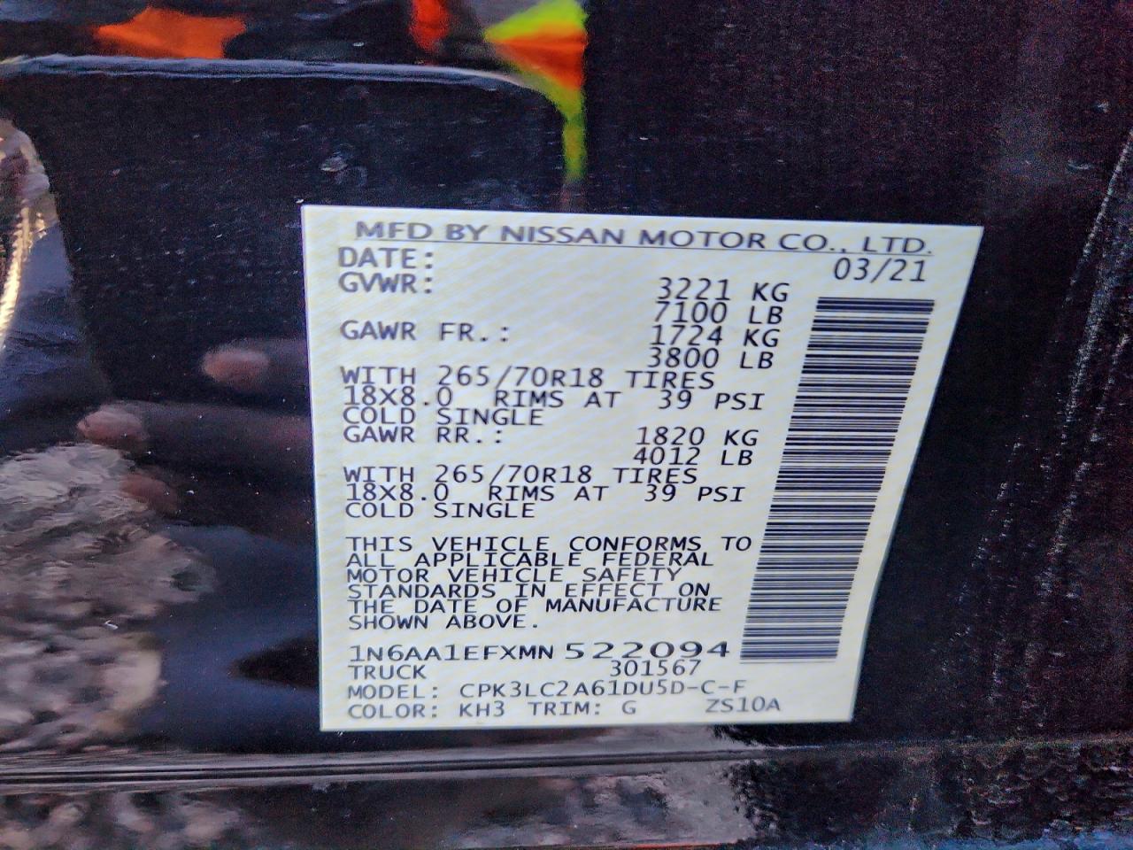 Nissan Titan Sv Image 10