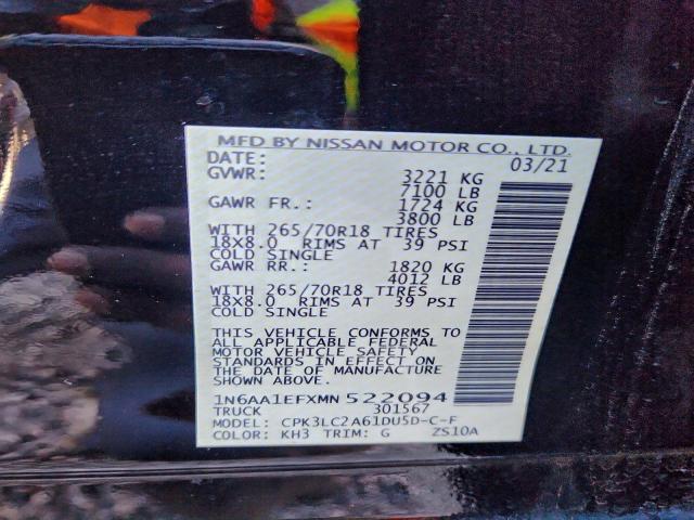 Nissan Titan Sv Image 10