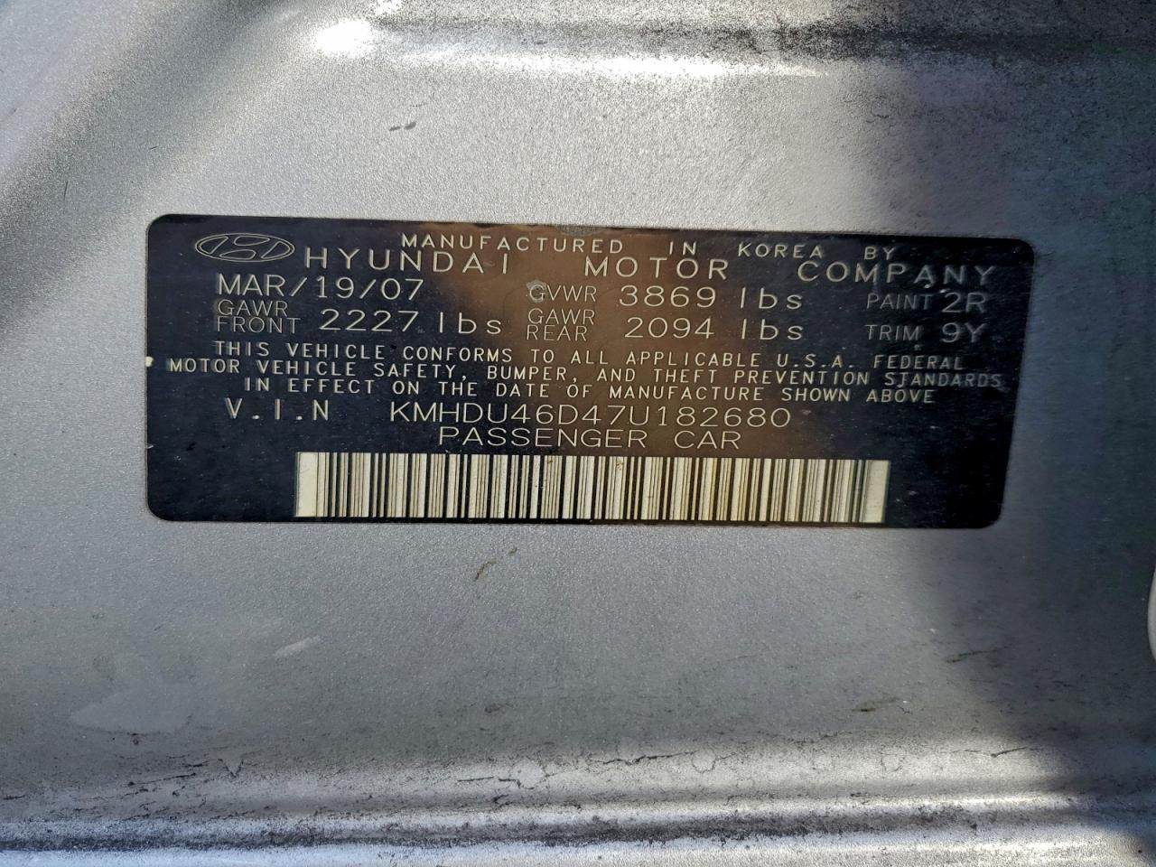 Hyundai ELANTRA Gls Image 8