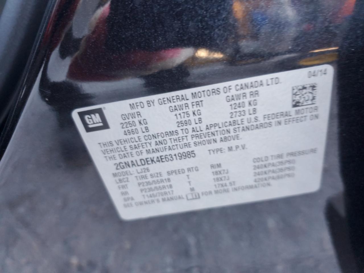 Chevrolet Equinox Ltz Image 12