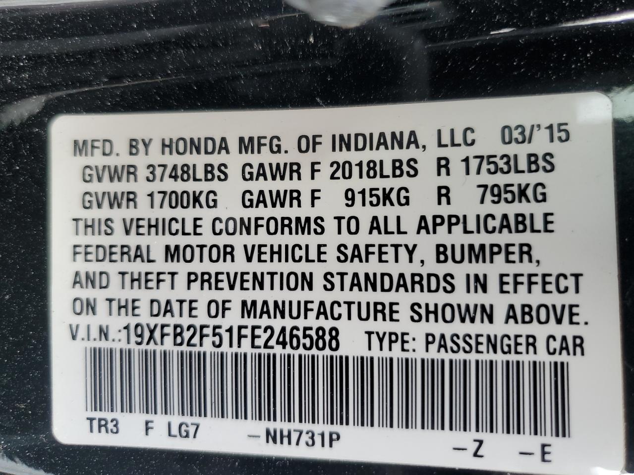 Honda Civic Lx Image 9