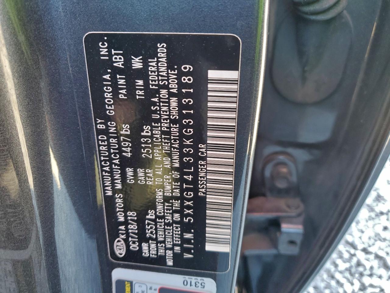 Kia Optima Lx Image 10