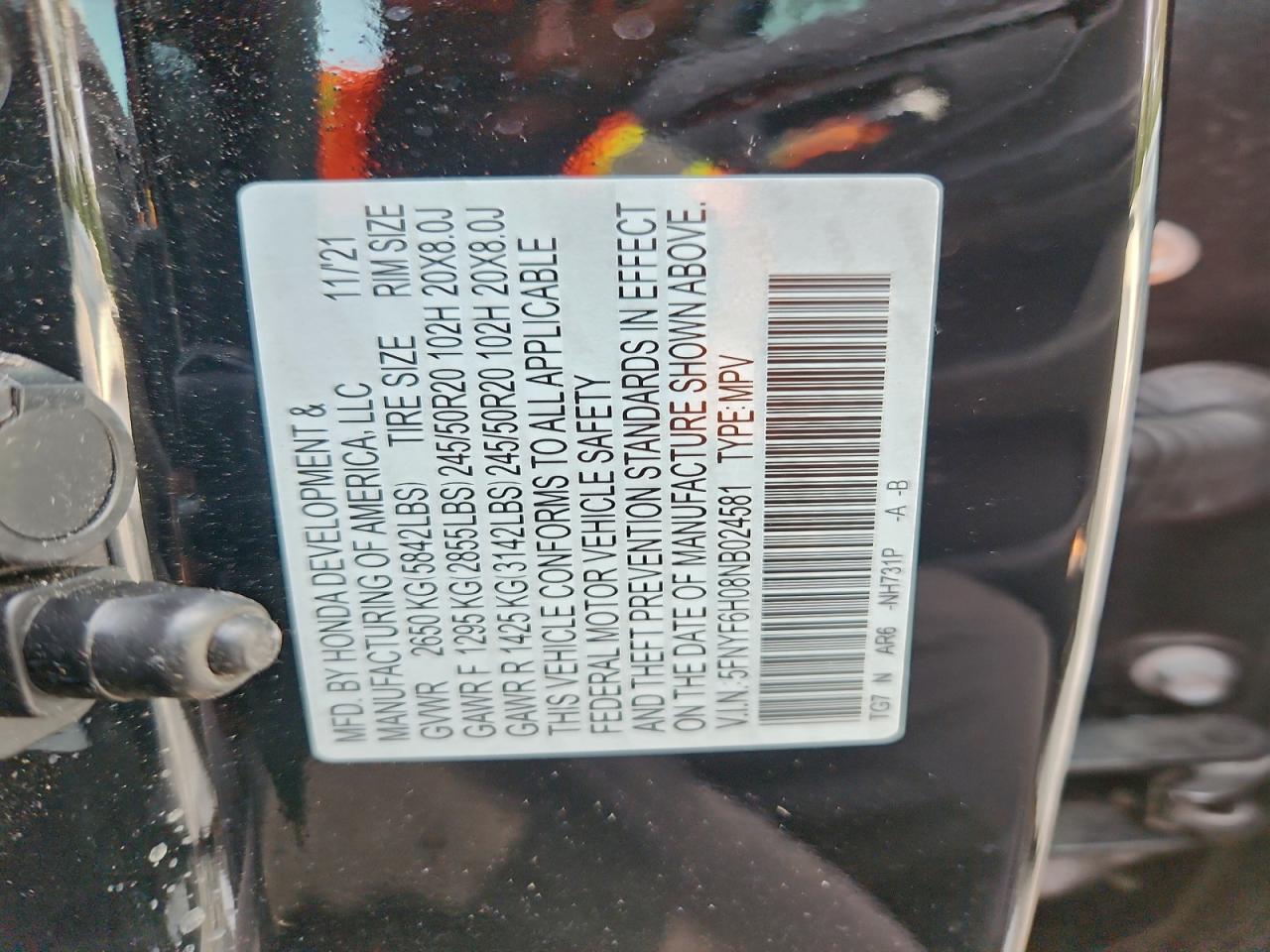 Honda Pilot Elite Image 9