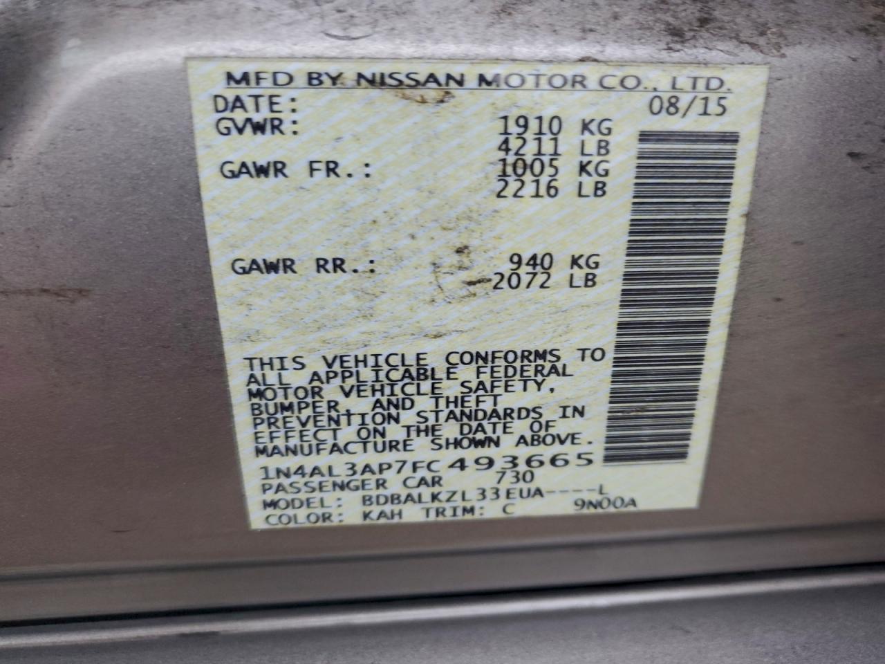 Nissan Altima 2.5 Image 5