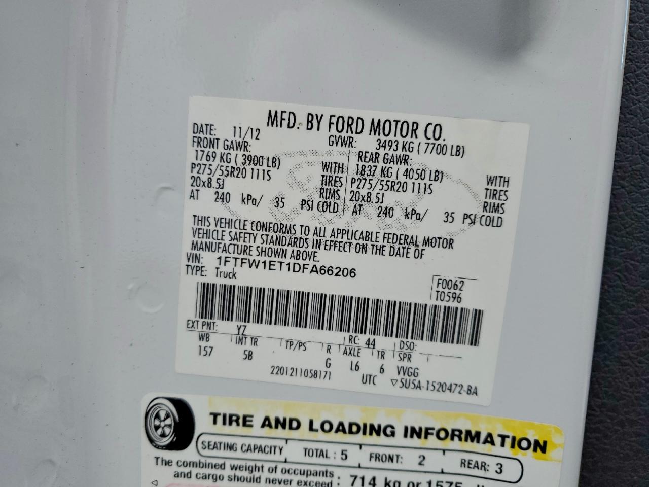 Ford F-150 Supercrew Image 7