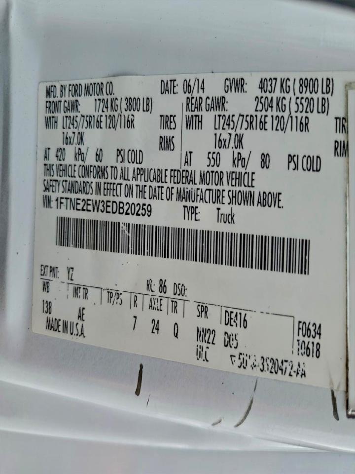 Ford E-250 E250 Van Image 10