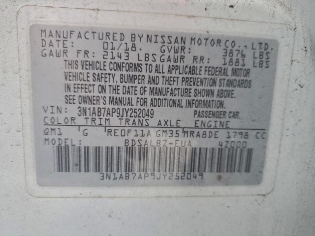 Nissan Sentra S Image 9