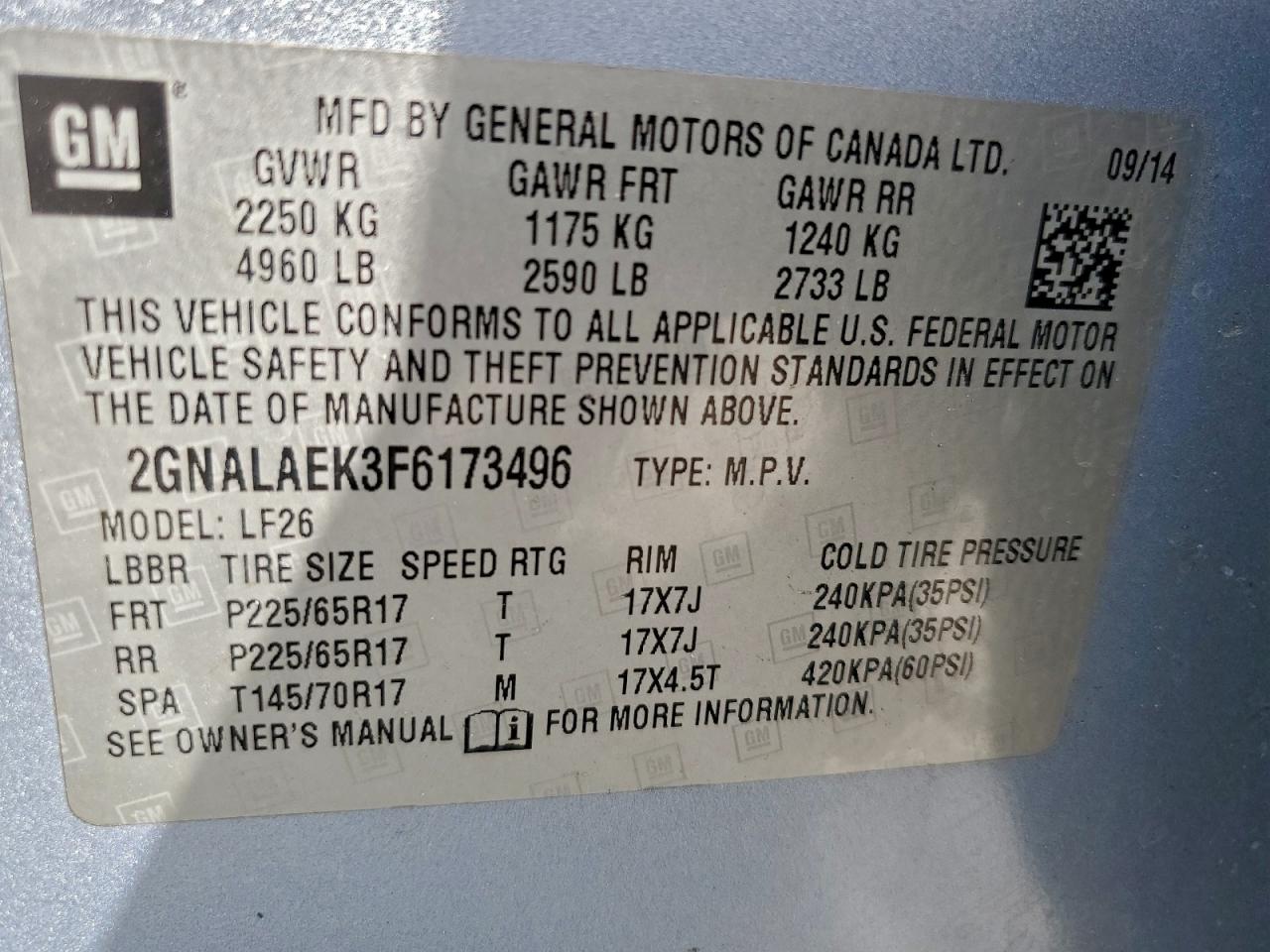 Chevrolet Equinox Ls Image 4