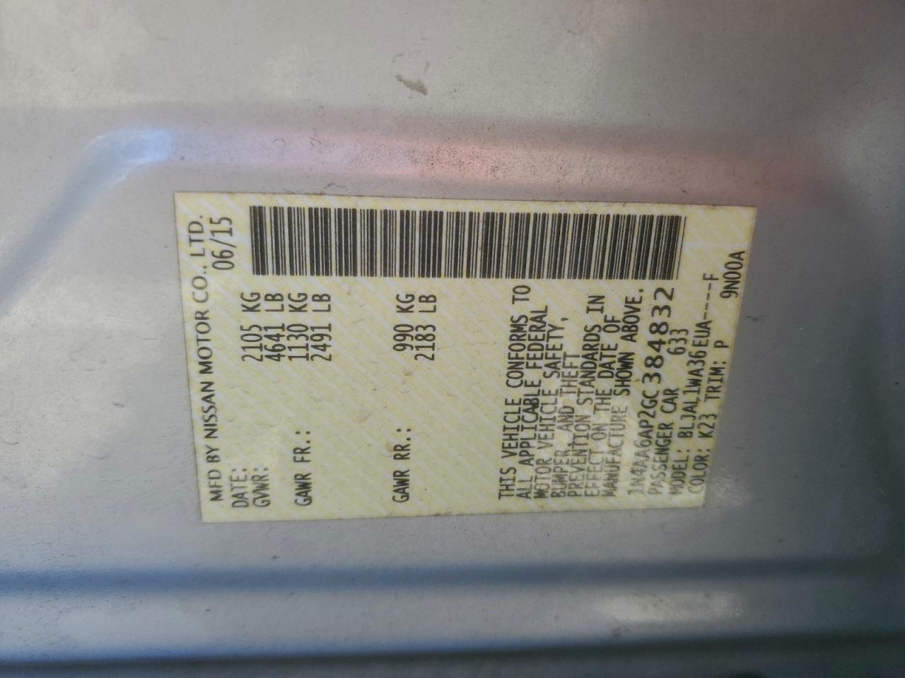 Nissan Maxima 3.5s Image 9