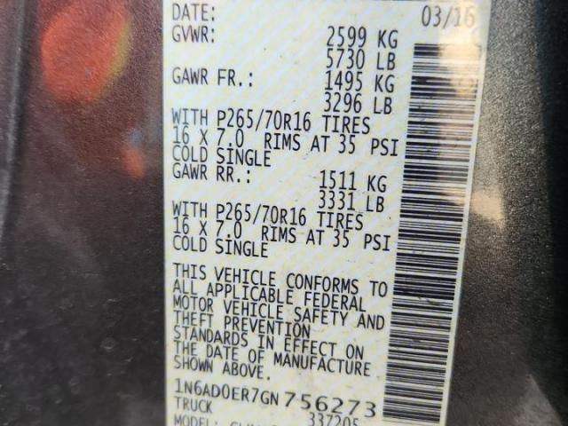 Nissan Frontier S Image 8