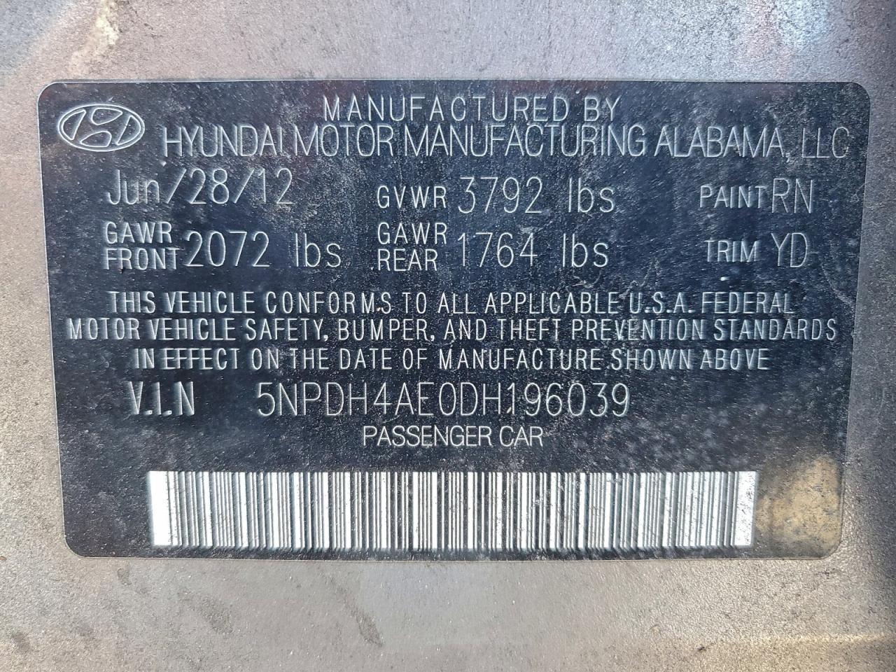 Hyundai ELANTRA Gls Image 13