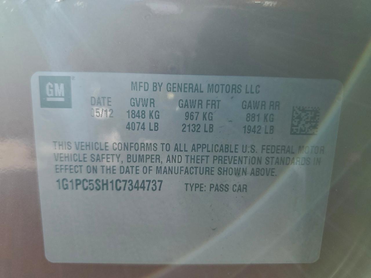 Chevrolet Cruze Ls Image 5