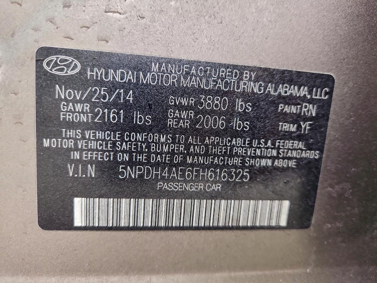 Hyundai ELANTRA Se Image 9